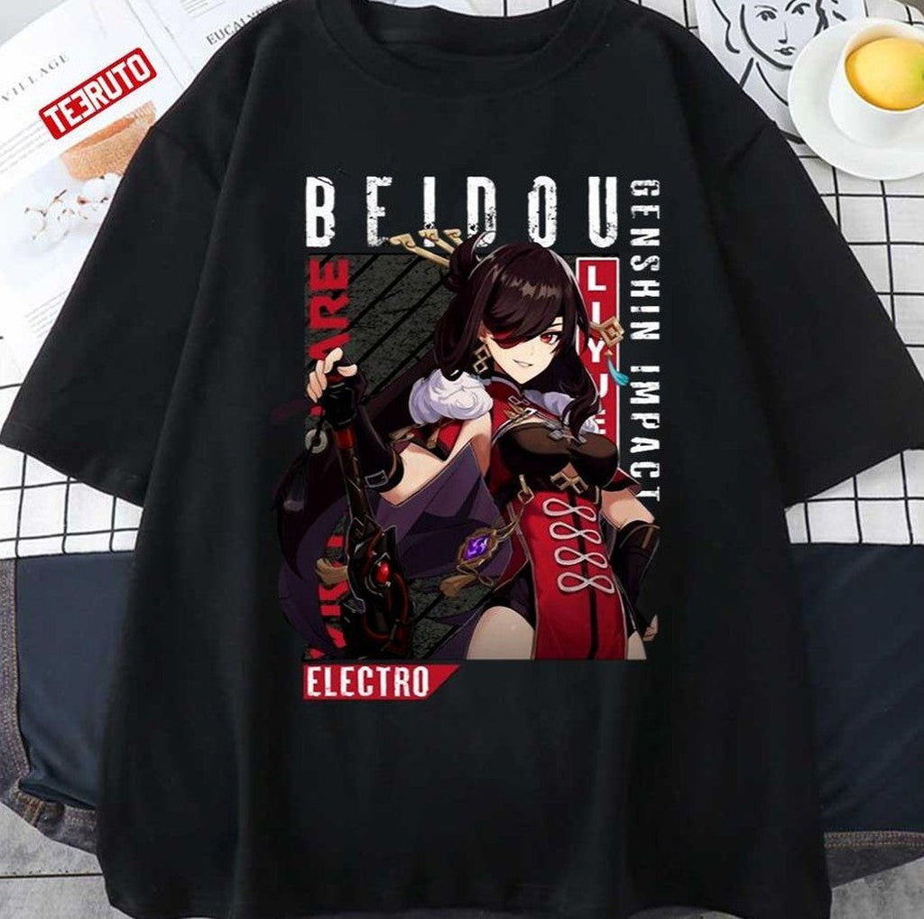 Subnautica Genshin Impact Beidou Art Cute Unisex T-Shirt