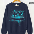 Art Garrix Marshmello Neon Art Unisex Sweatshirt
