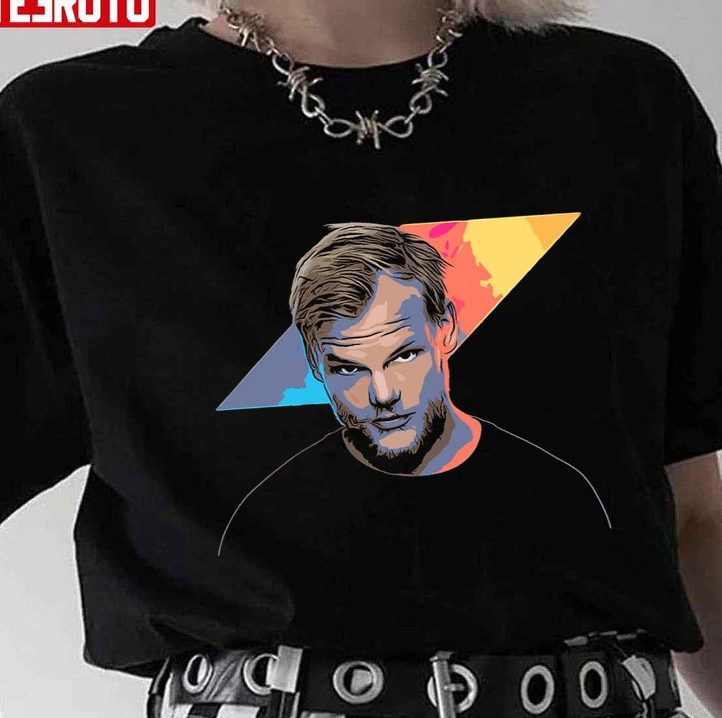 Stories Album Drawing Avicii Unisex T-Shirt