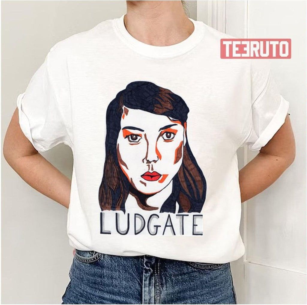 Aubrey Plazaapril Ludgate Portrait Aubrey Plaza Unisex T-Shirt