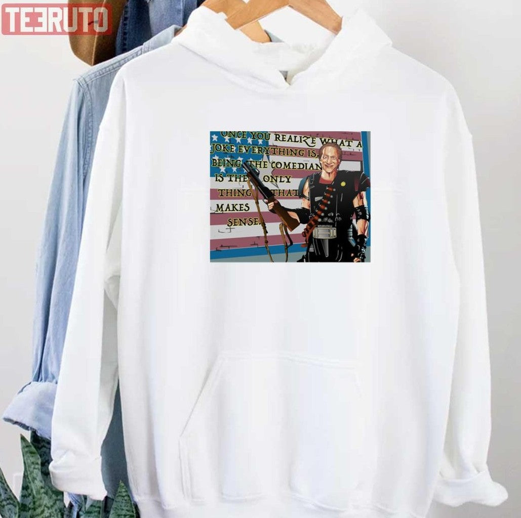 Bill Maher Funny Man Usa Flag Unisex T-Shirt