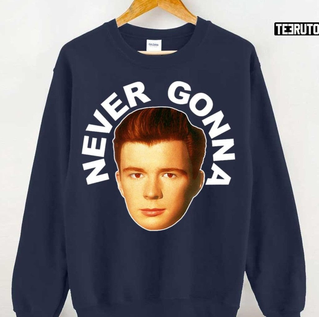 Never Gonna Face Rick Astley Unisex T-Shirt