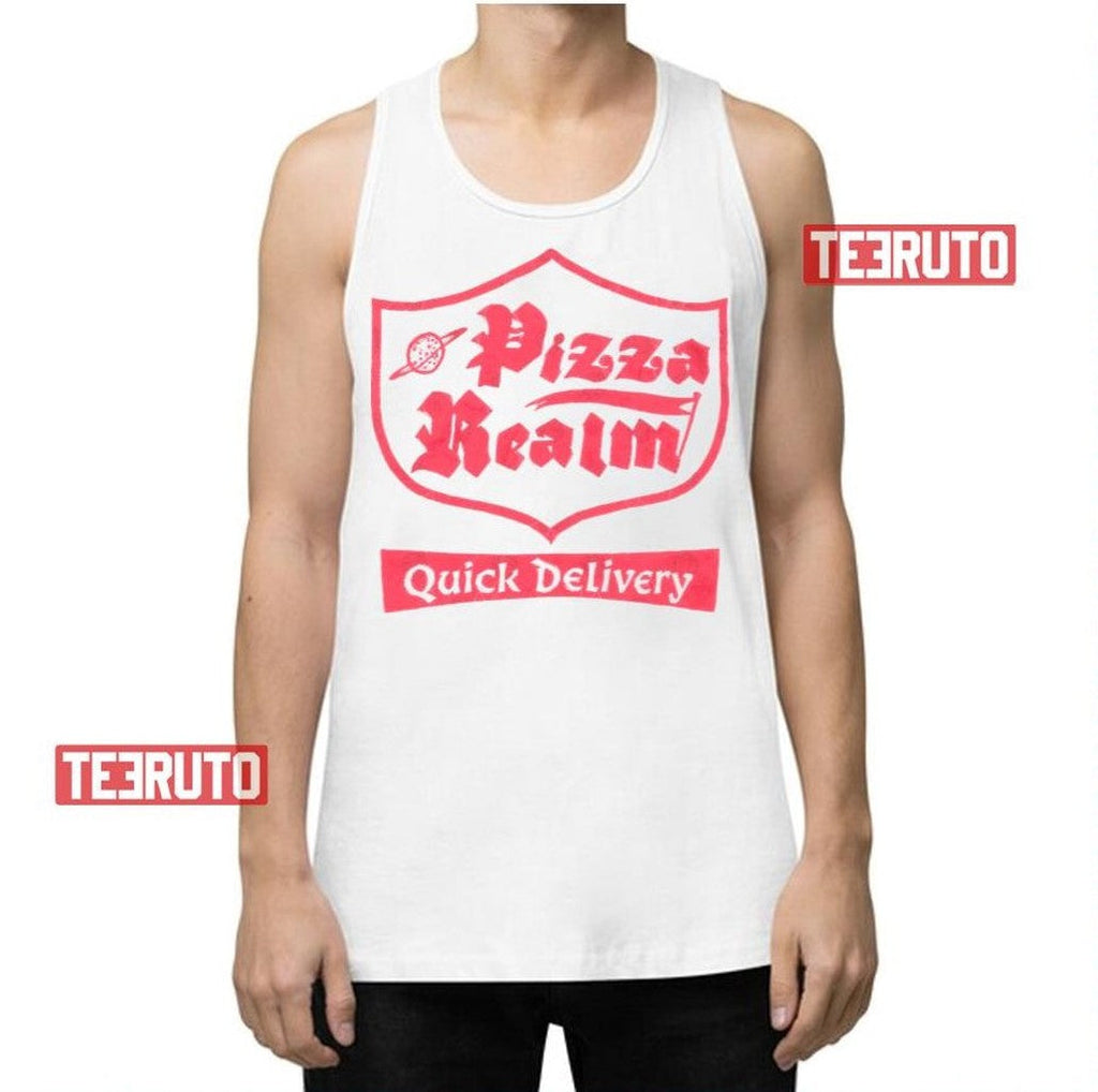 Pizza Realm Onward Logo Unisex Tank Top