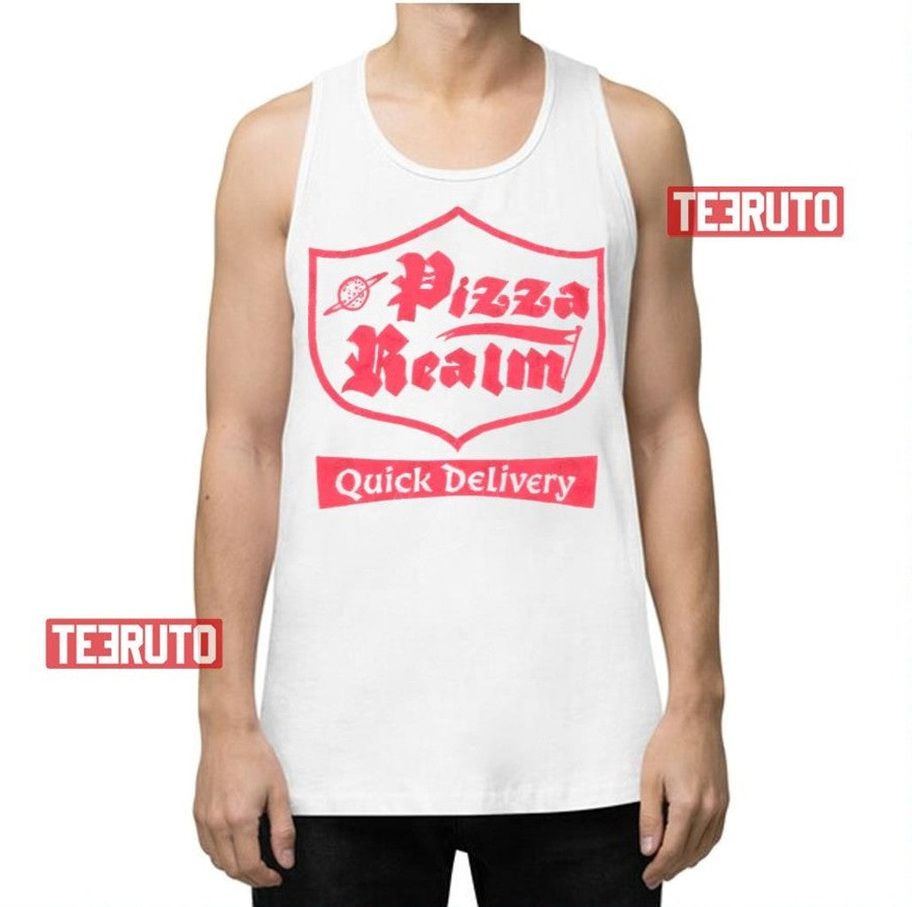 Pizza Realm Onward Logo Unisex Tank Top