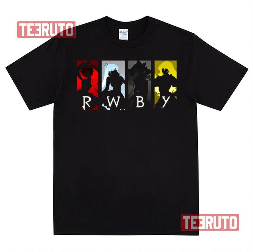 Rwby Silhouettes Cool Anime Design Unisex T-Shirt