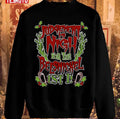 Belsnickel Judgement Is Nigh Funny Christmas Gothic Horror Unisex Sweatshirt