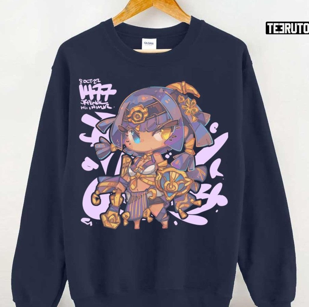 Pink Chibi 1477 Candace Genshin Impact Unisex T-Shirt