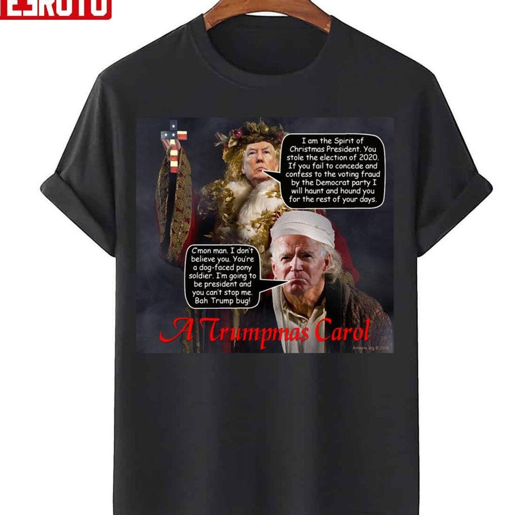 Bah Trump Bug The Ghost Of Christmas President Unisex Sweatshirt