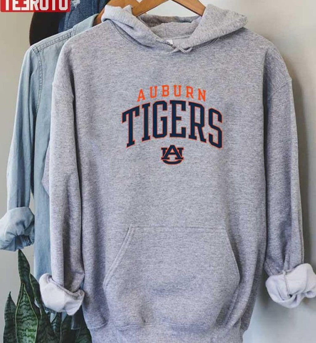 Auburn Tigers Mascot Logo Vintage Unisex Hoodie