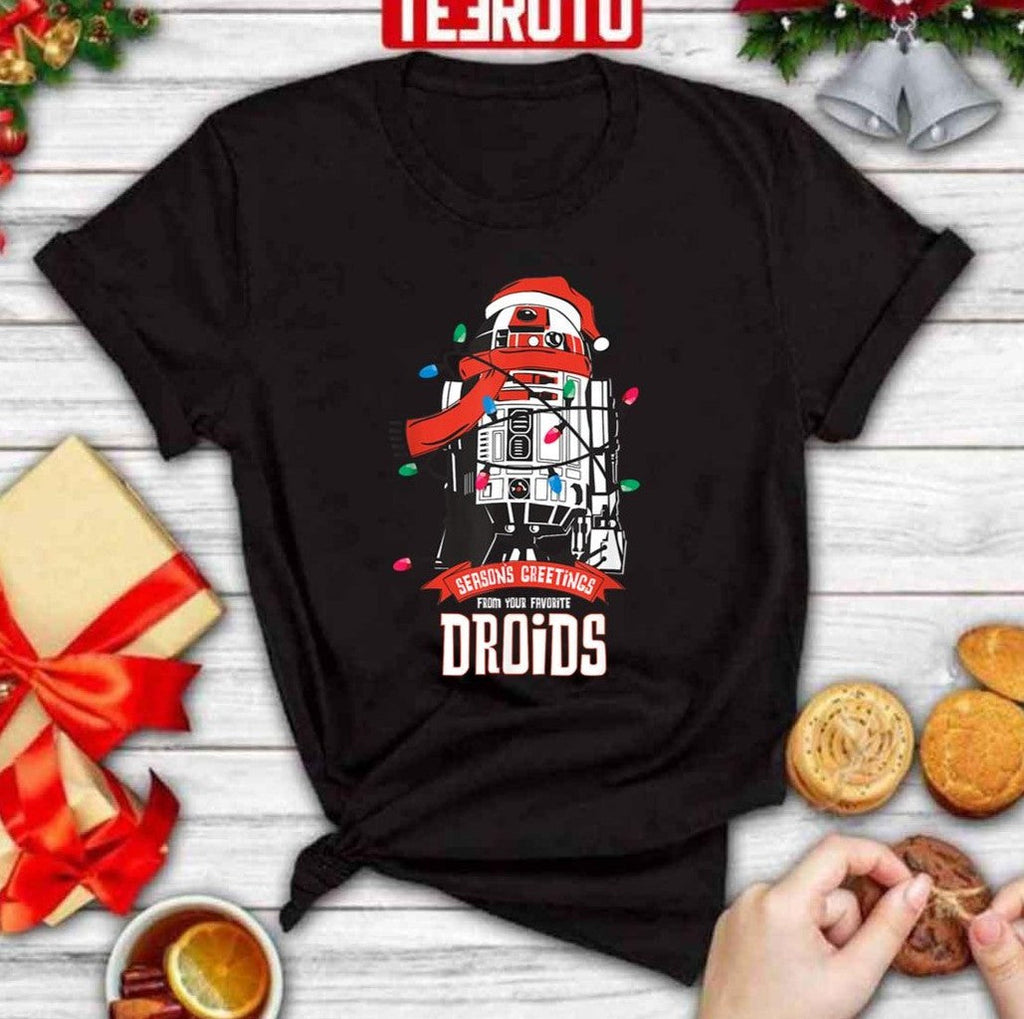 Seasons Greetings From Your Favourite Droids Holiday Unisex Sweatshirt