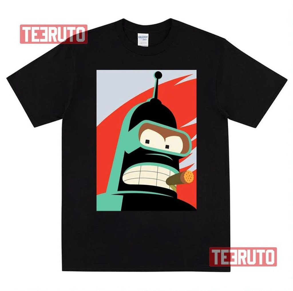 Bender Art The Futurama Unisex T-Shirt