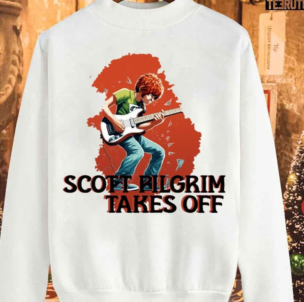 Scott Pilgrim Takes Off New Design Unisex Sweatshirt