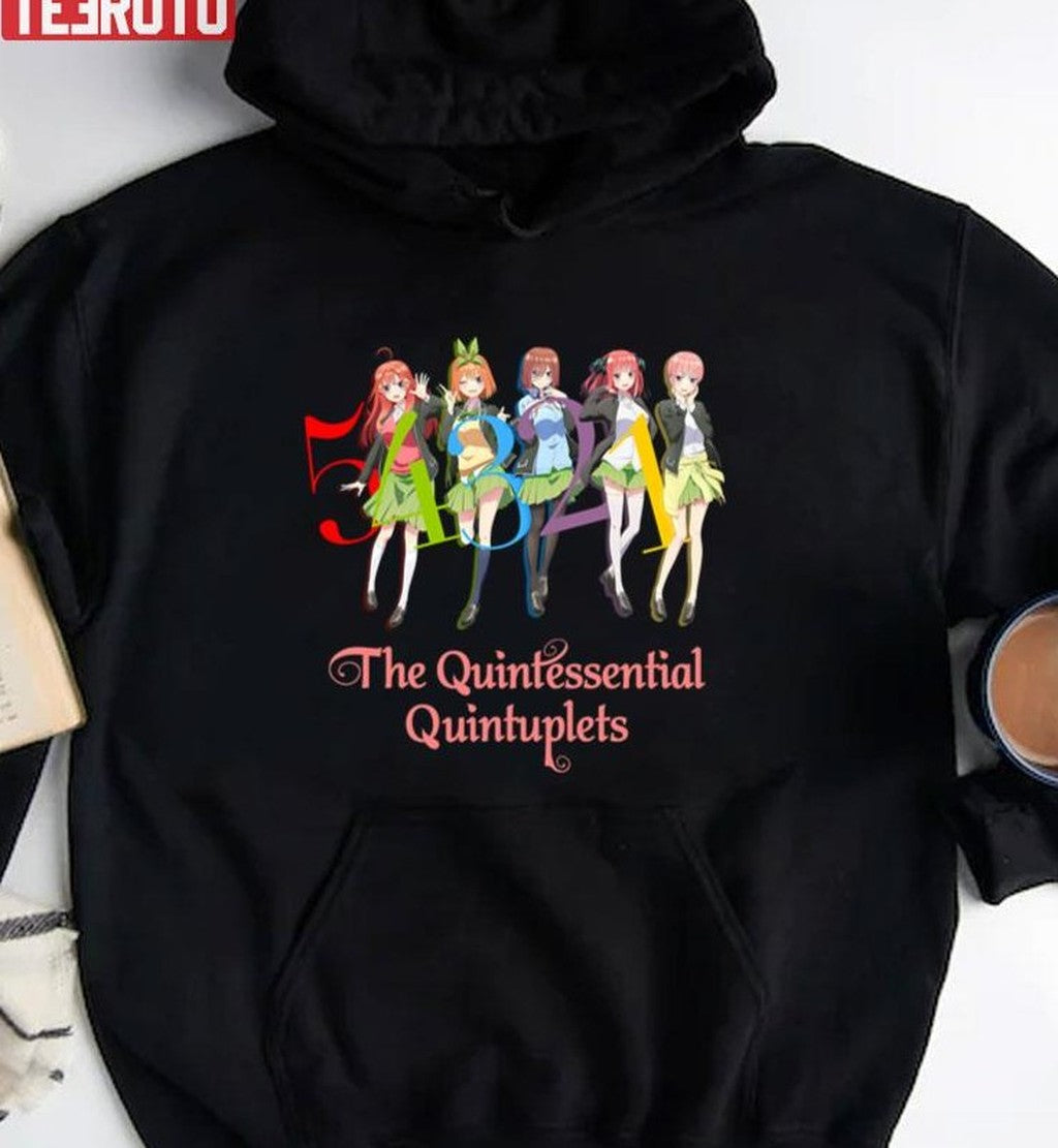 Pretty Squad The Quintessential Quintuplets Unisex T-shirt