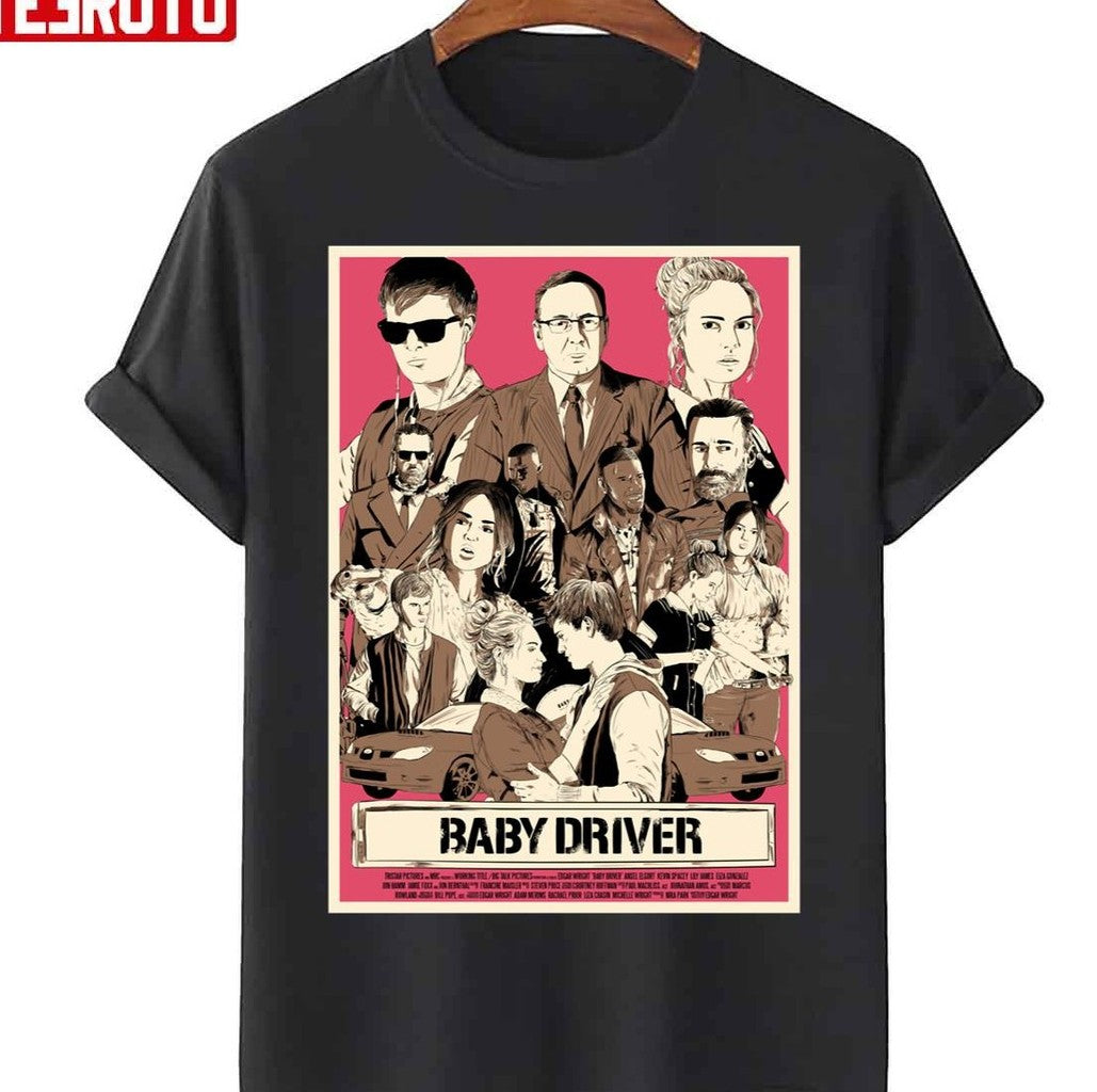 Baby Driver All Characters Unisex T-Shirt