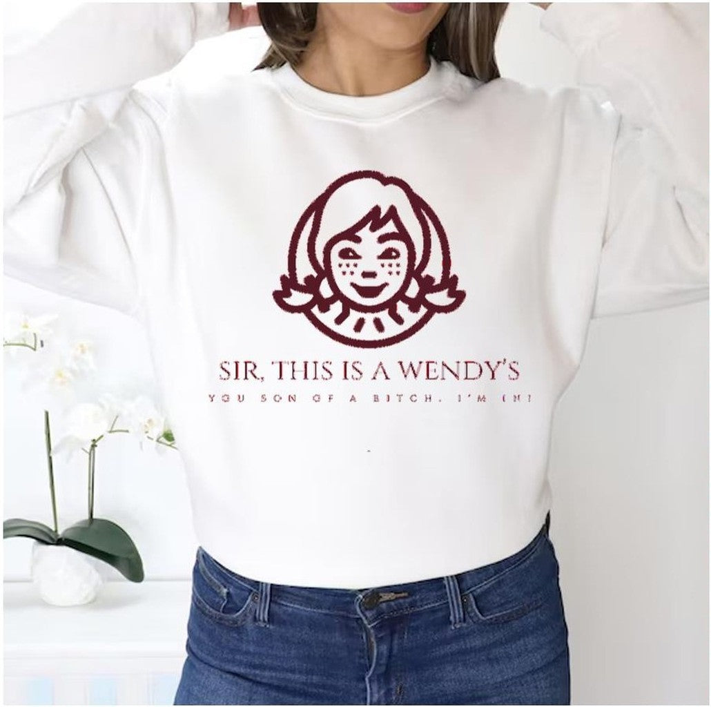 Sir This Is A Wendy's Wsb Unisex Sweatshirt