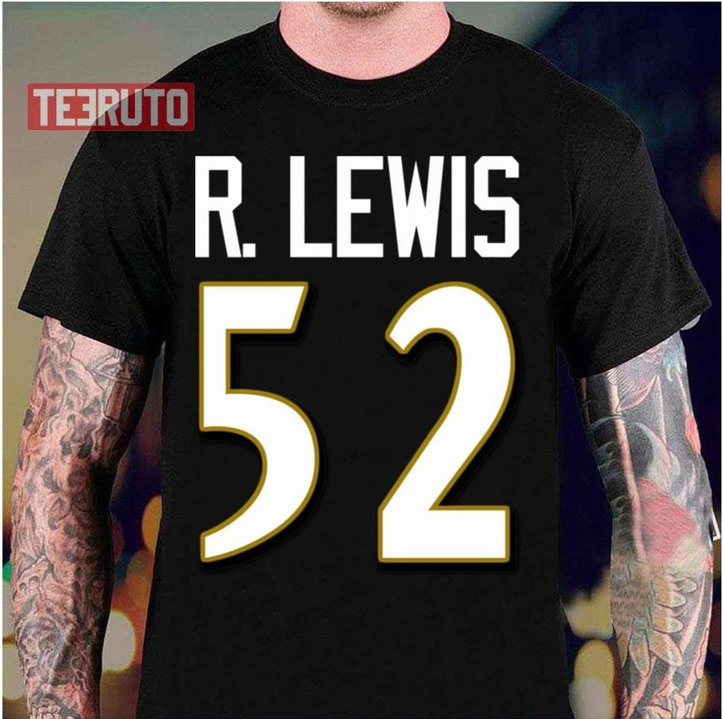 52 Goat Ray Lewis Ravens Unisex T-Shirt