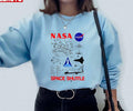 Nasa Space Shuttle Schematic Details Unisex Sweatshirt
