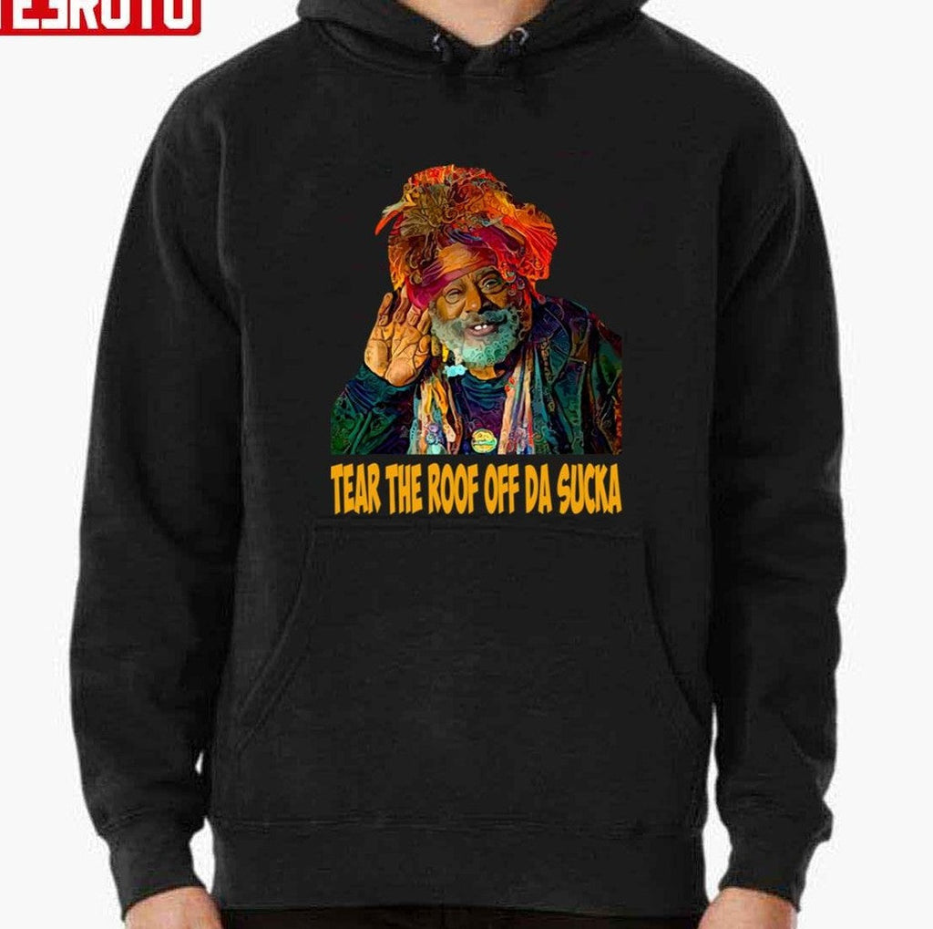 Tear The Roof Off Da Sucka George Clinton Color Art Gift Graphic Unisex T-Shirt