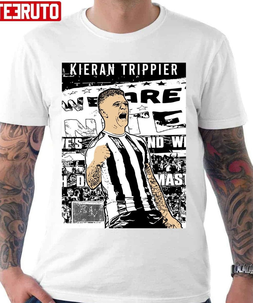 Black And White Design Kieran Trippier Unisex Hoodie
