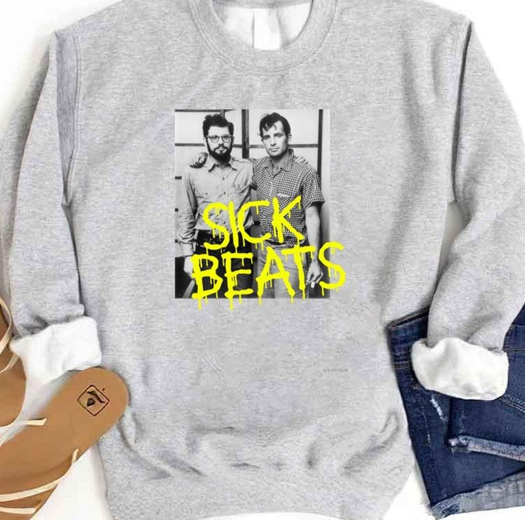 Sick Beats 90s Album Cover Unisex Sweatshirt