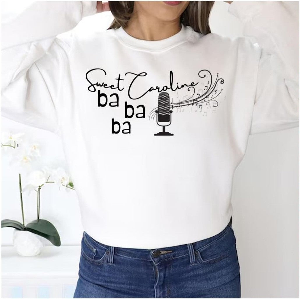 Neil Diamond Sweet Caroline Ba Ba Ba Unisex Sweatshirt