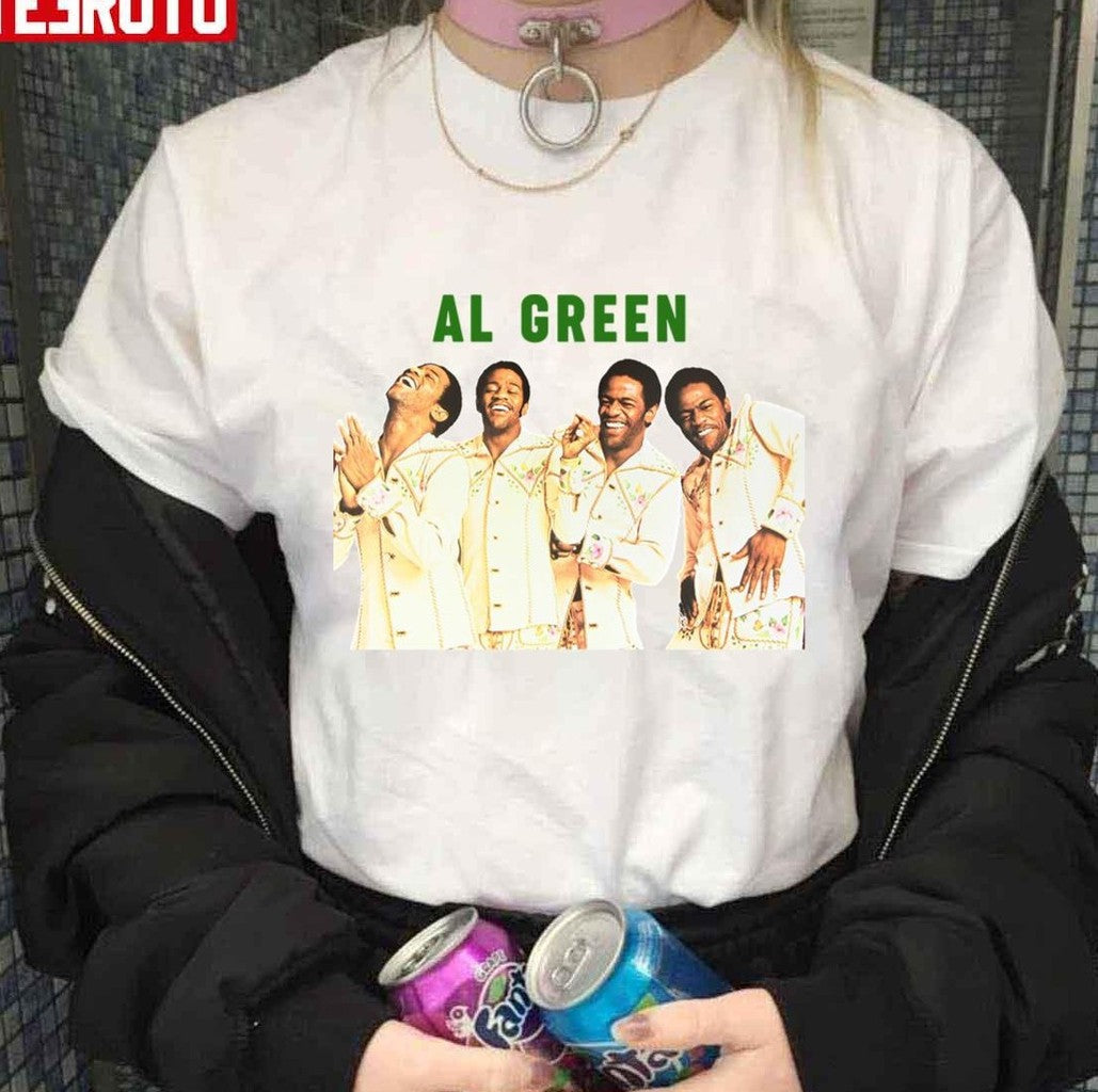 Poses Of Al Green Musician Unisex T-Shirt