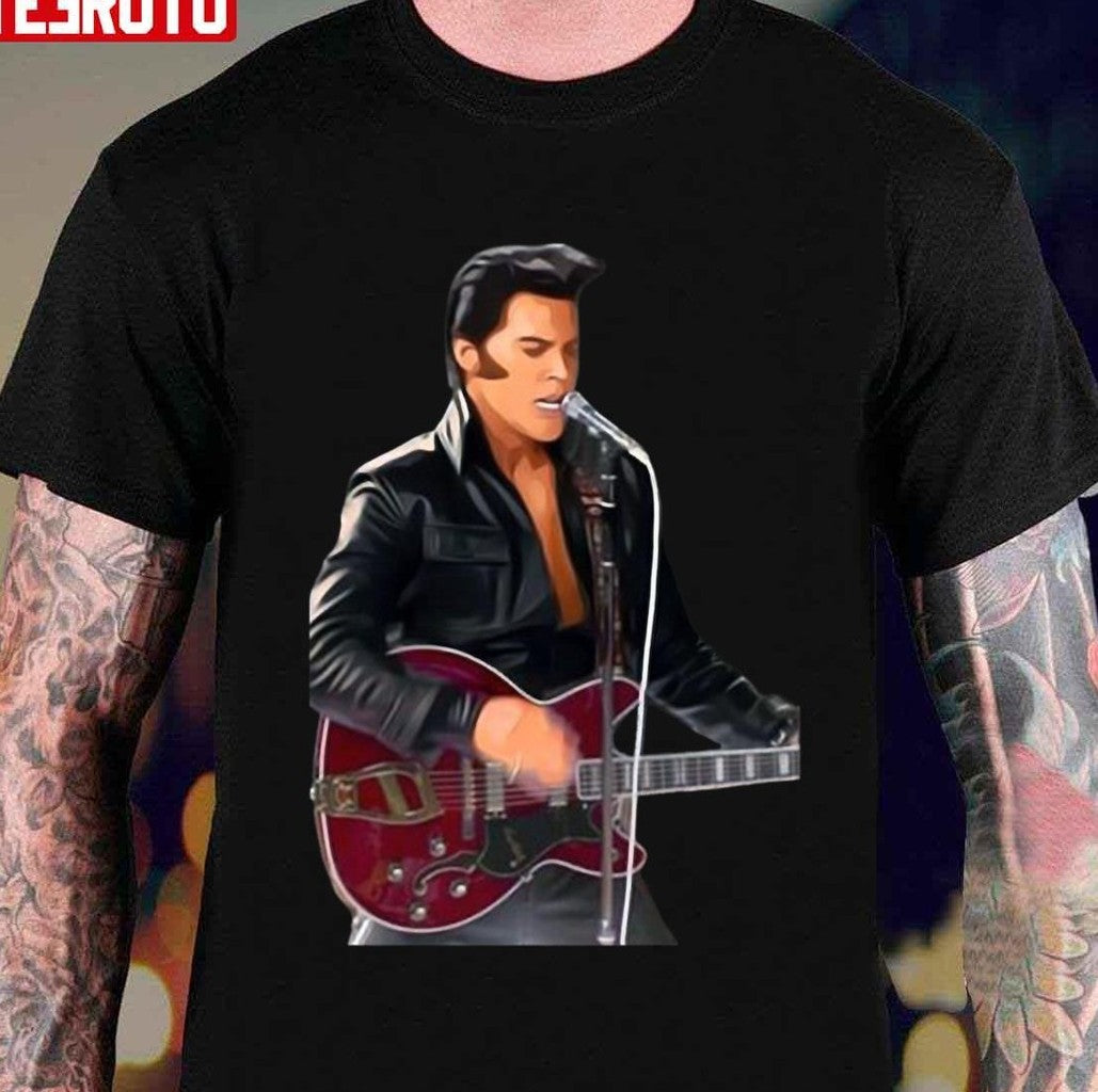 Austin Butler Elvis Elvis Art Unisex T-Shirt
