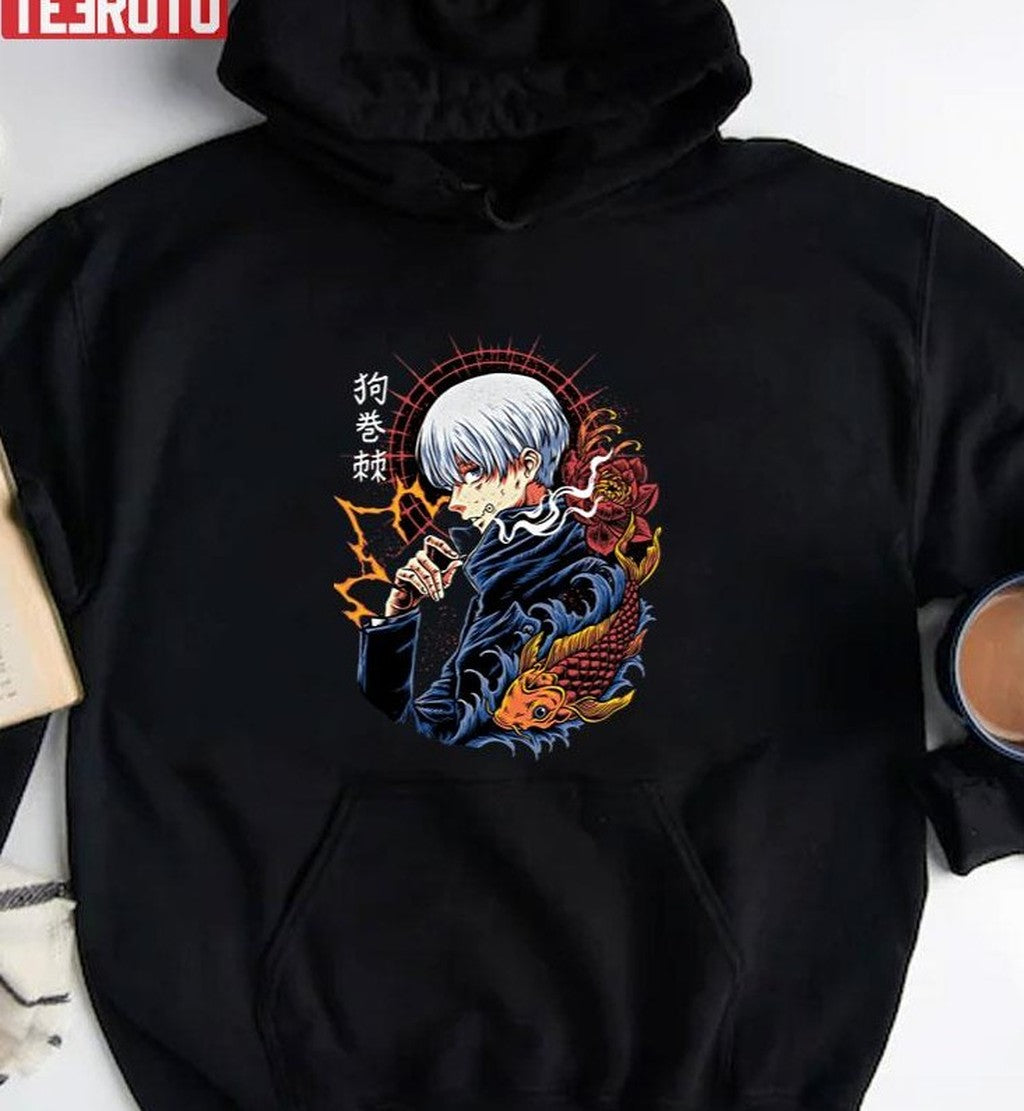 Old Japanese Pattern Jujutsu Kaisen Jjk Anime Toge Inumaki Artwork Unisex T-Shirt