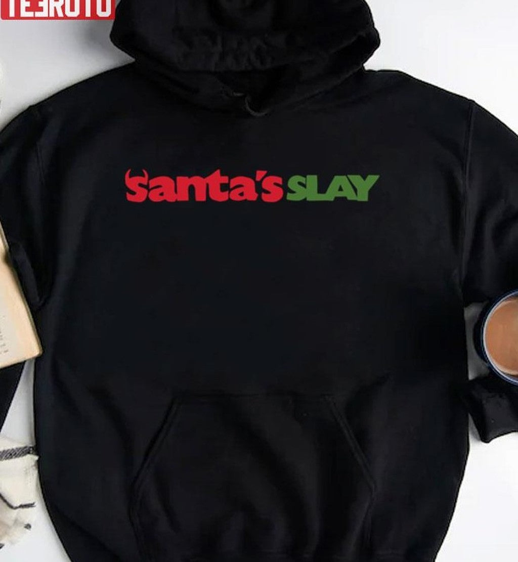 Santa's Slay Logo Movie Christmas Unisex Sweatshirt