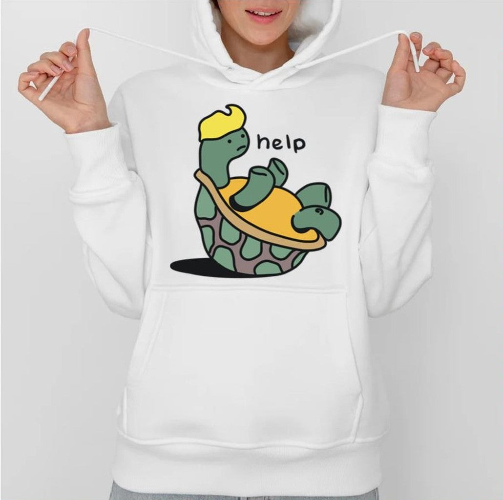 Obese Turtle Donald Trump Send Help Unisex T-Shirt