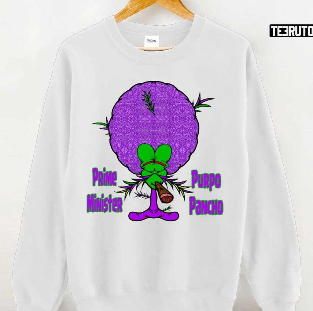 Prime Minister Purpo Pancho Billie Jean's Haus Of TreezUnisex Hoodie