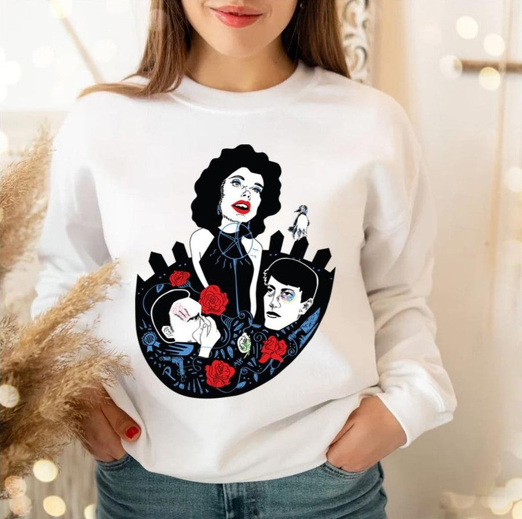 She Wore Blue Velvet Fitted Unisex Sweatshirt