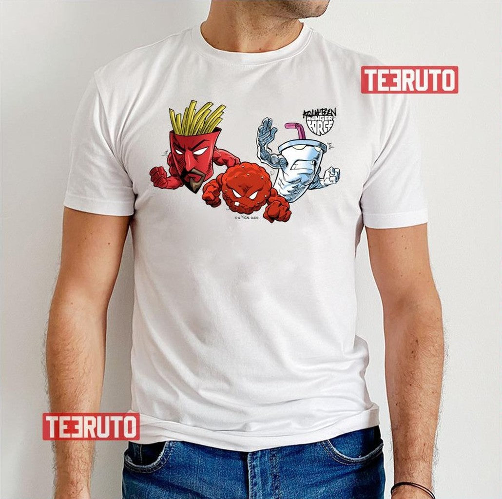 Anime Graphic Aqua Teen Hunger Force Unisex T-Shirt