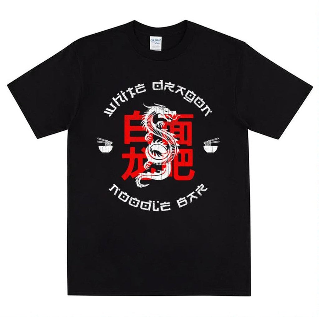 Round Design White Dragon Noodles Bar Blade Runner 1982 Unisex Sweatshirt