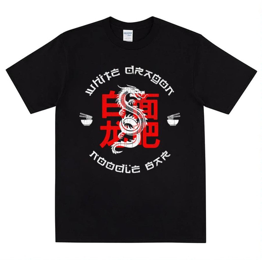 Round Design White Dragon Noodles Bar Blade Runner 1982 Unisex Sweatshirt