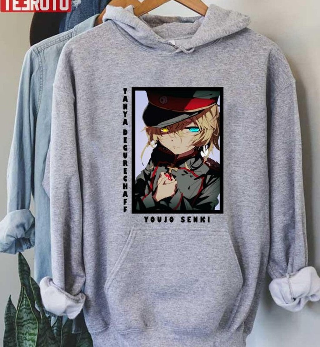 Tanya Von Degurechaff Anime Japanese Unisex T-Shirt