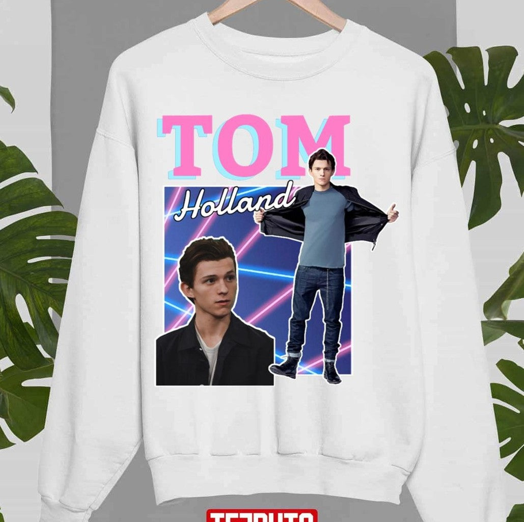 Retro Tom Holland Cute Moment Unisex Sweatshirt