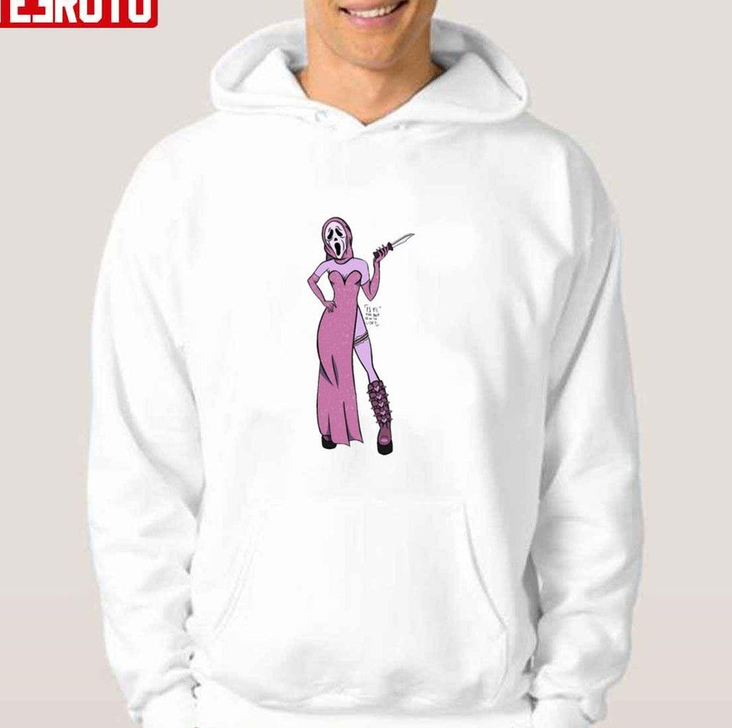 Scream Sexy Pink Ghostface Unisex T-Shirt