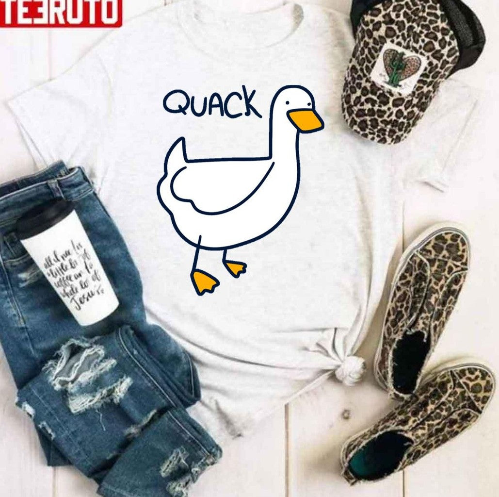 Quack Duck Funny The Goose Unisex Hoodie