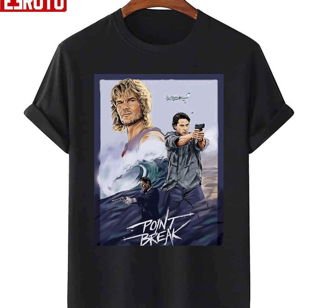 Point Break Movie Graphic Unisex T-shirt