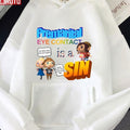 Premarital Eye Contact Is A Sin Word Art Meme Unisex Hoodie
