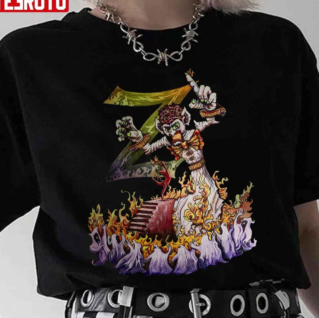 Scary Clown Zozobra Unisex T-Shirt