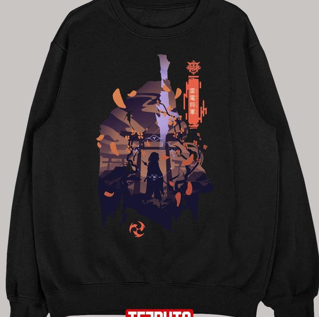 Raiden Shogun Genshin Impact Art Unisex T-Shirt