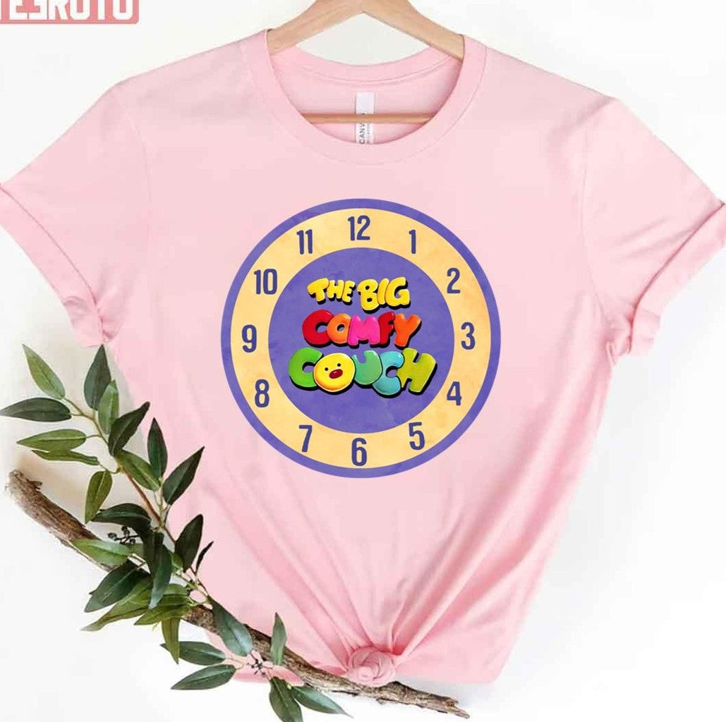 The Big Comfy Couch Clock Unisex T-Shirt