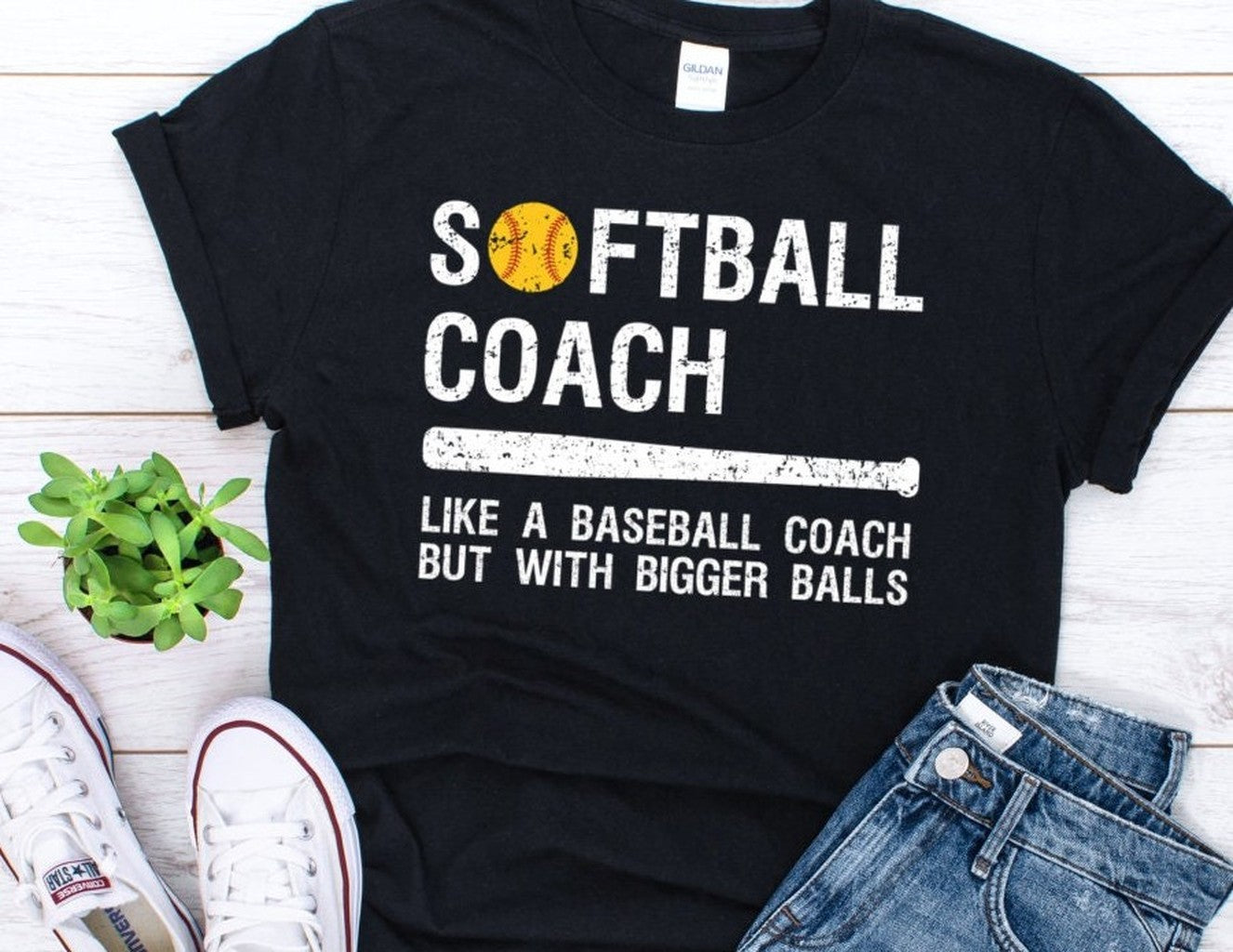 Softball Coach Unisex T-Shirt