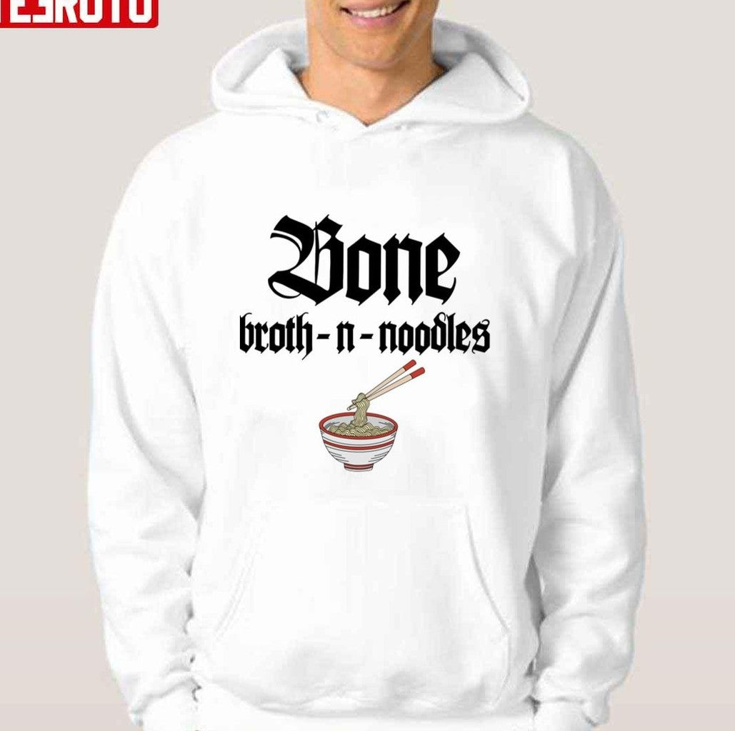 Parody Bone Broth N Noodles Bone Thugs N Harmony Unisex Hoodie