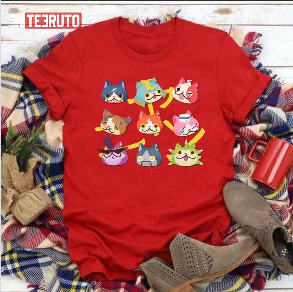 Nyan Friend Yokai Watch Unisex T-Shirt