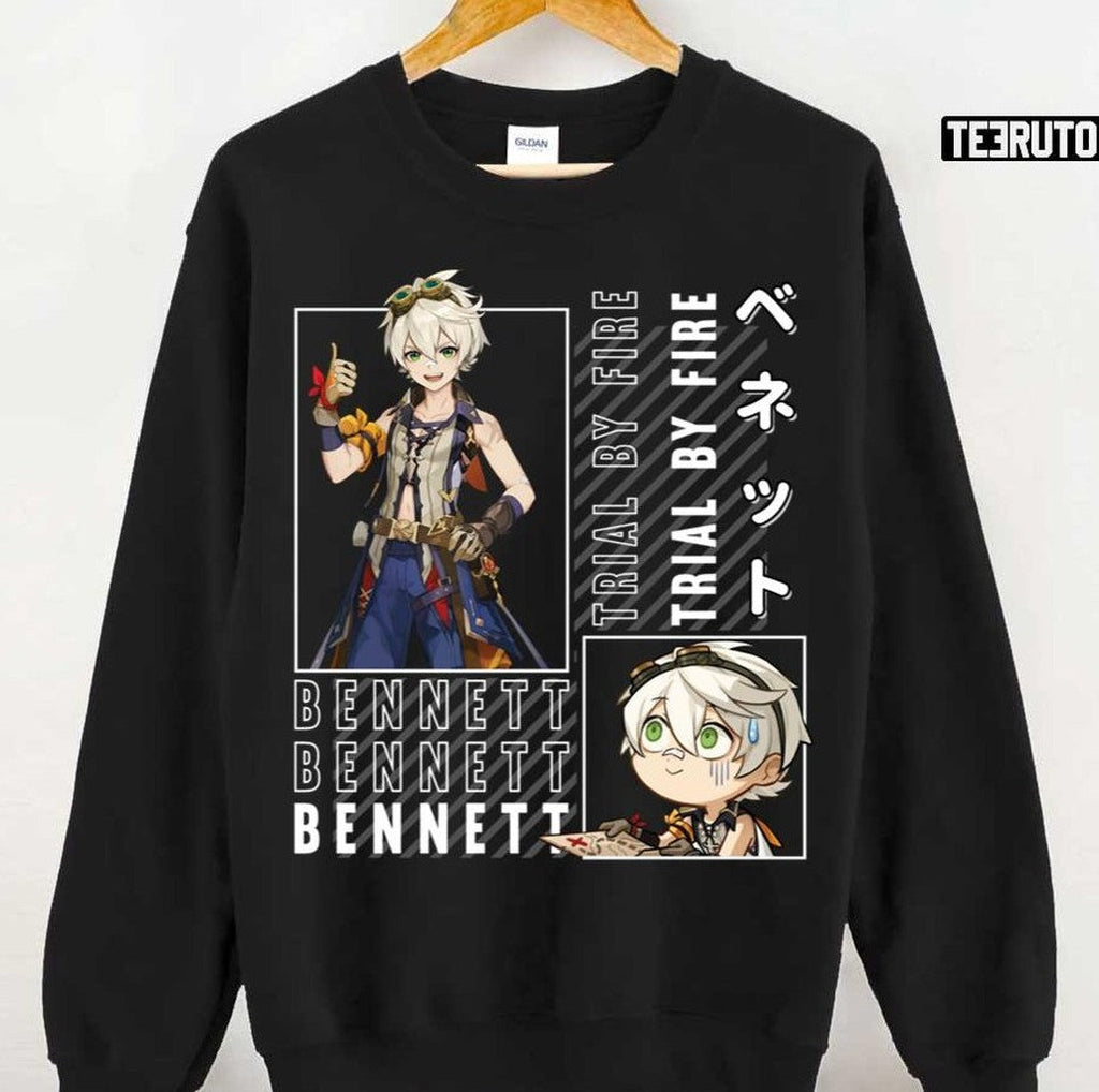 Bennett Trial By Fire Genshin Impact Mondstadt's Adventurers' Guild Unisex T-Shirt