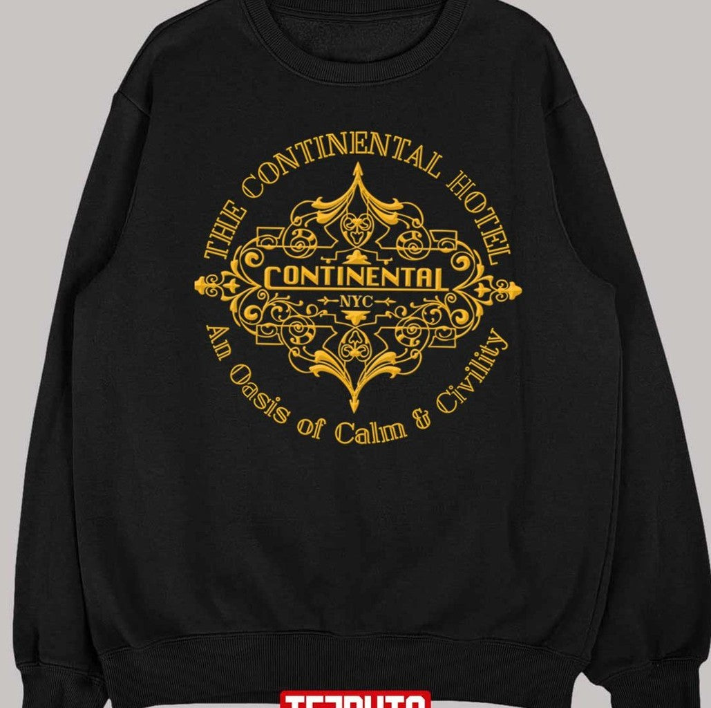 The Continental Hotel From John Wick Unisex T-Shirt