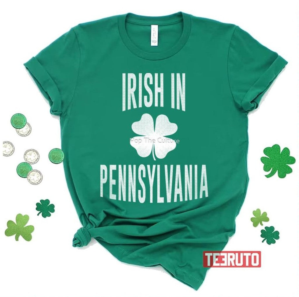 Pennsylvania Shamrock Pa Irish St Patrick's Day Unisex Sweatshirt